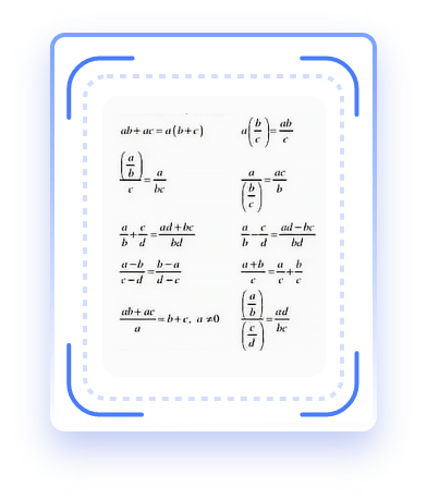 Identifique problemas matemáticos em imagens