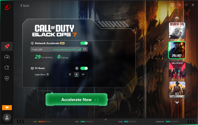   Como usar o Smart Game Booster no PC - Passo 3